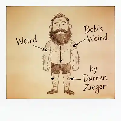 Picture for song 'Bob's Weird - 2025 Remix' by artist 'Darren Zieger'