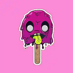 Picture for song 'Trippy Beat Weird 8 bit Trap Beat - PurpLicious' by artist 'Purple Six Beats'