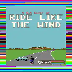 Picture for song 'Ride Like The Wind Bitpop Chiptune' by artist 'zer0Page'