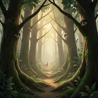 Picture for song 'A Forest For A Friend (AI cover)' by artist 'Geoffrey Orbegoso'