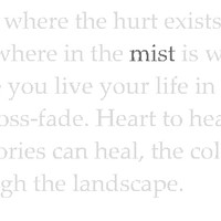 Picture for song 'mist (album opening track)' by artist 'john knox'