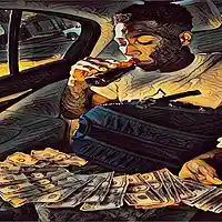 Picture for song 'Blue Money' by artist 'Stacked Up Michael'