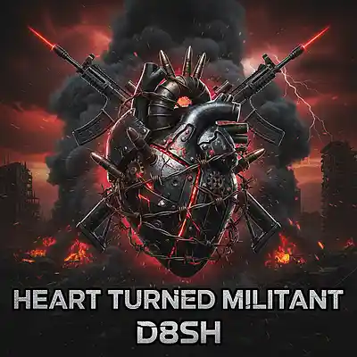 Picture for song 'Heart Turned Militant' by artist 'D8sh'