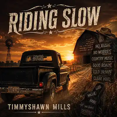 Picture for song 'riding-slow' by artist 'Timmy Shawn Mills'