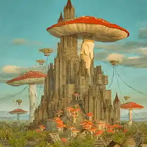 Picture for song 'Mushroom Kingdom' by artist 'Black Chalk'