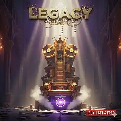 Picture for song 'LEGACY Epic Cinematic Trap (Buy 1 Get 4 FREE)' by artist 'West Wave Collective'