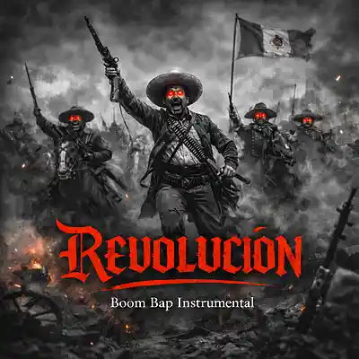 Picture for song 'REVOLUCION Boom Bap Freestyle Rap Type Beat' by artist 'Diamante GG'