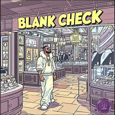 Song picture of 'BLANK CHECK Drake Sample Type Trap Beat'