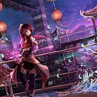 Picture for song 'Asian Oriental type Rap Hip-Hop Instrumental Beat' by artist 'Purple Six Beats'