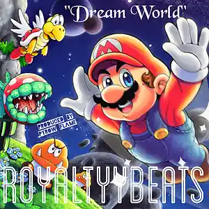 Picture for song 'DreamWorld(138Bpm) EDM/HipHop Prod by Pyrow Flame' by artist 'Royaltyybeats'