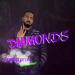 Picture for song 'Diamonds * Drake type 177 bpm' by artist 'Skunky Prod Beatmaker'