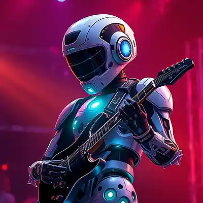 Picture for song '"A.I ROCKSTAR" TYPE BEAT 2025' by artist 'L1DAPRODUCER'