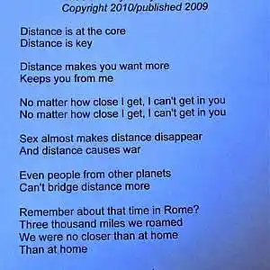 Picture for song '"DIstance," by paul iorio.' by artist 'Paul Iorio'