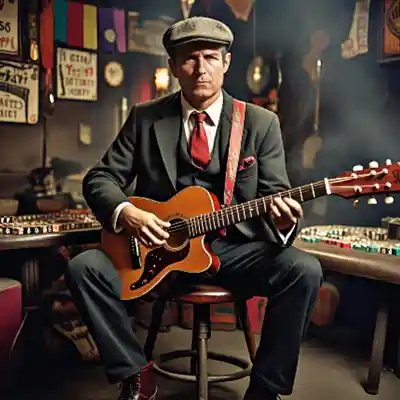 Picture for song 'Lonely Street Blues featuring Blind Mellow Jelly' by artist 'Jazzbo Jamerson III'