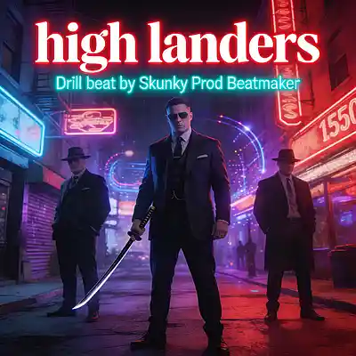 Picture for song 'High Landers * Drill Beat 141 bpm' by artist 'Skunky Prod Beatmaker'